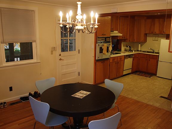 Kitchen and dining room