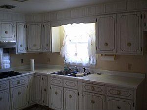 spacious kitchen cabinets