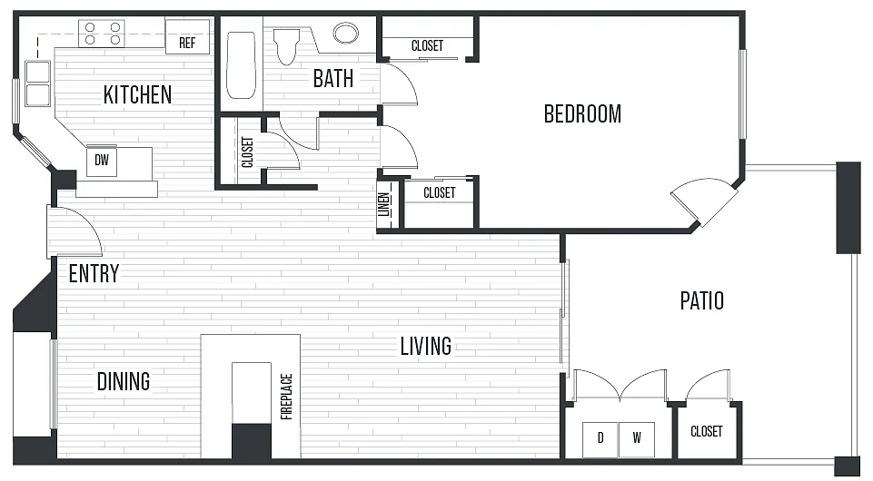Floor plan Valentia Plan 1A