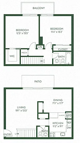 Floor plan B2