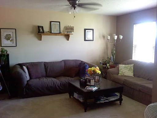 upper living area
