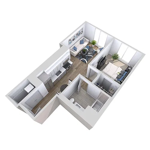 Floor plan Accent