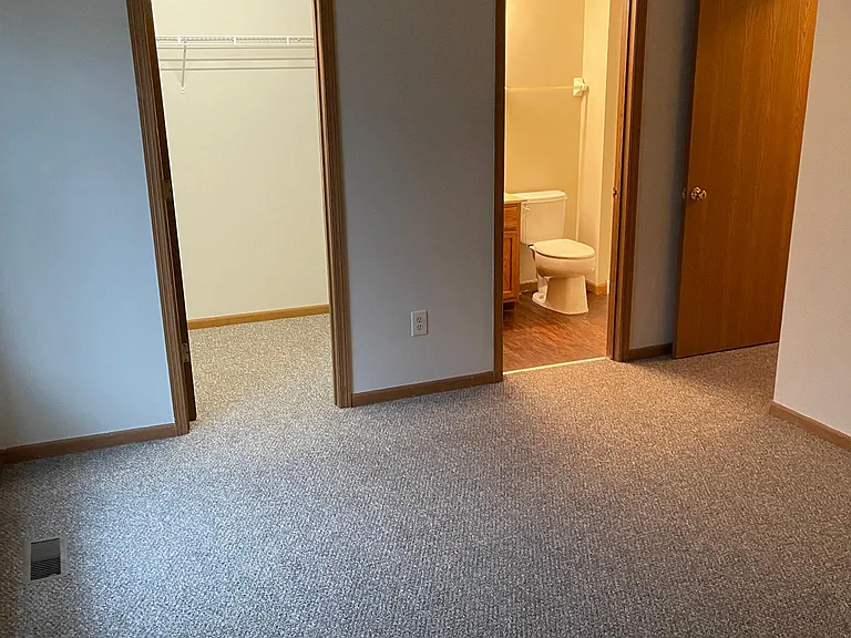 Master Bedroom Closet and full bathroom