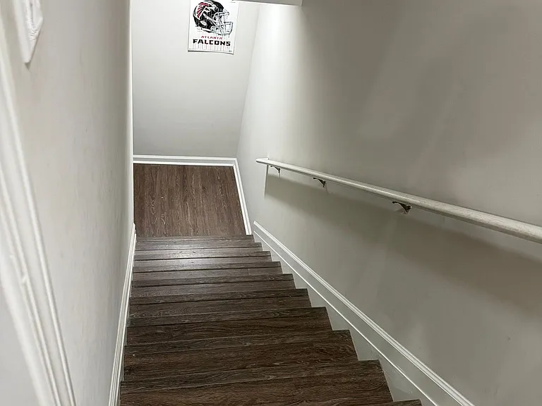 Staircase to basement