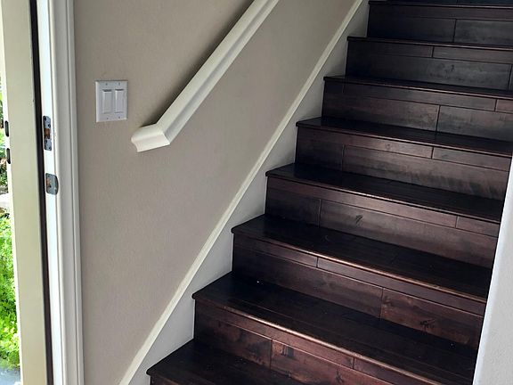 Staircase leading up to FLoor 2