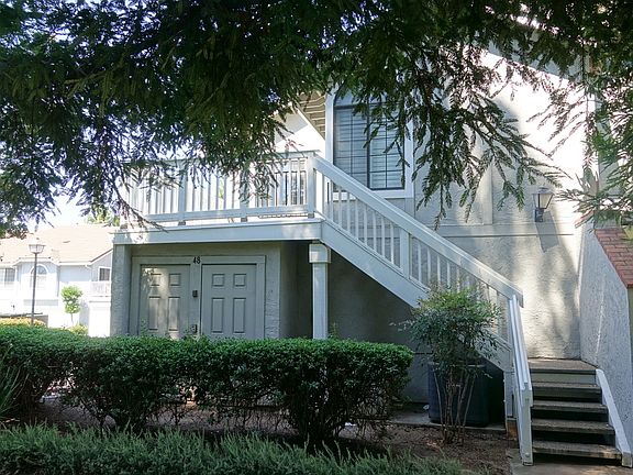 Stairs to property.
