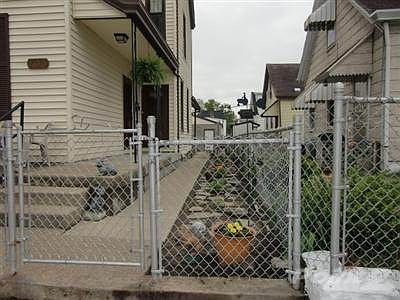 All fenced yard makes it easy and safe for pets.