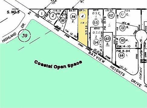 Nearly 1/2 acre across from Open Space!