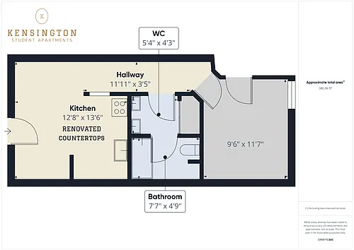 Floor plan 1/1 A