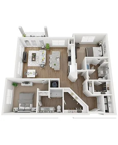 Floor plan B-2