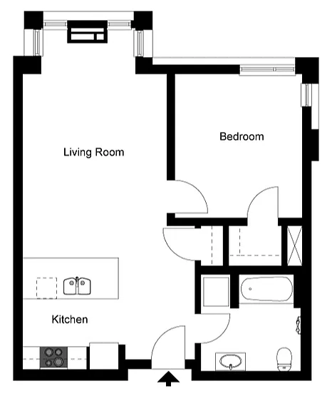 Floor plan F-C2b