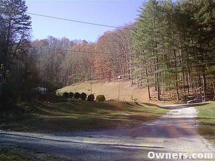 View coming up Driveway
