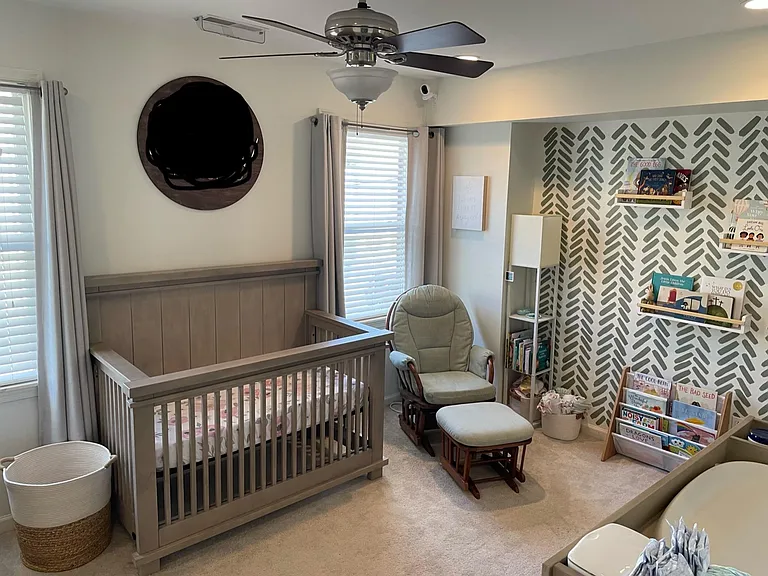 Third floor, bedroom #2.