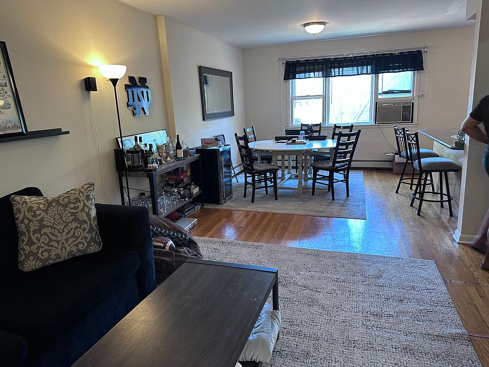Spacious open floor plan features living & dining areas