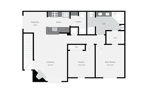 Floor plan B1