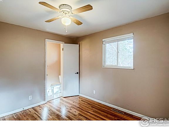 Master bedroom w/ half bath