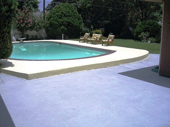 HUGE backyard