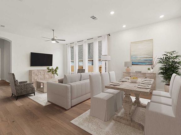 Family Room Dining Room