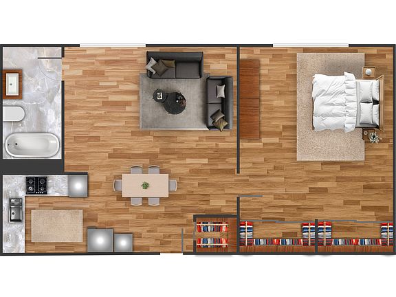 3rd image of 310 W 80th St APT 2D