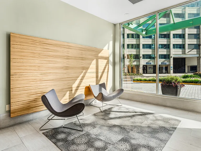 Southampton's inviting lobby, where comfort and practicality meet