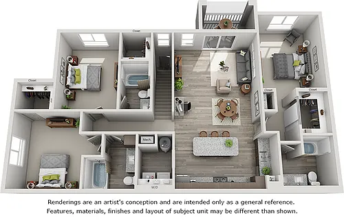 Floor plan Oaklawn