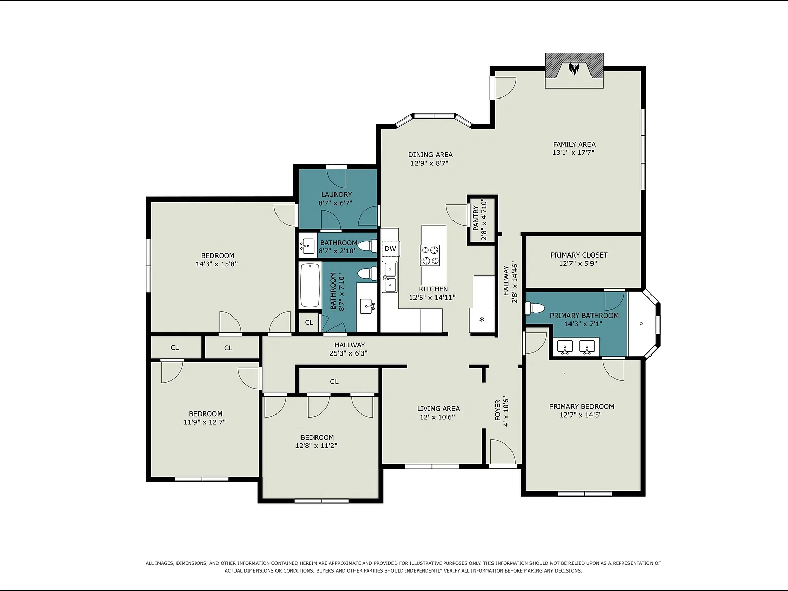 4 bed, 2.5 bath, 2115 sqft, $3,100 — Photo 3