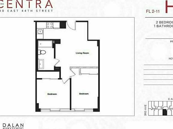 2nd image of 230 E 44th St APT 8H