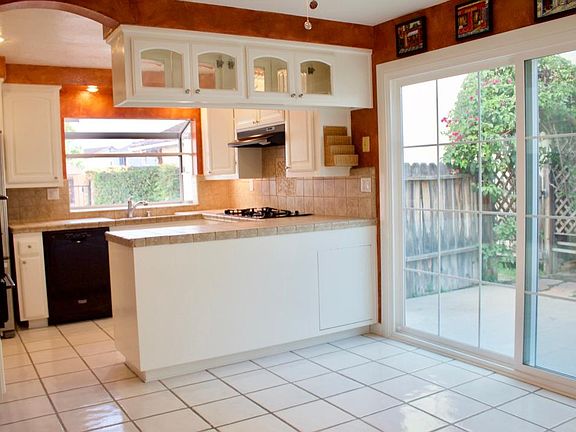 Dining area and kitchen