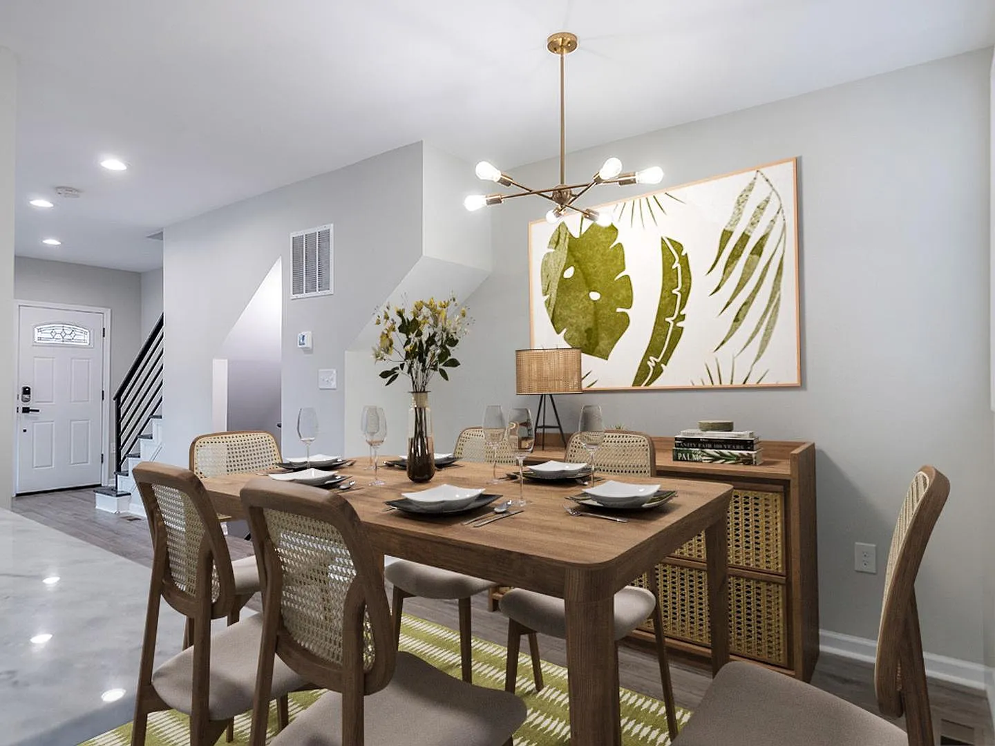 Recently updated Brightwood townhouse near Takoma Park — Photo 3