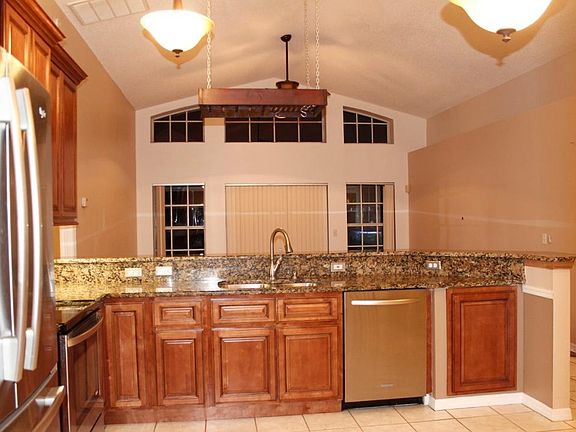 Kitchen and living room