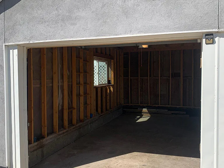 garage with opener