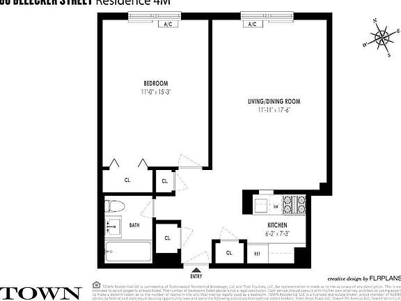 5th image of 88 Bleecker St APT 4M