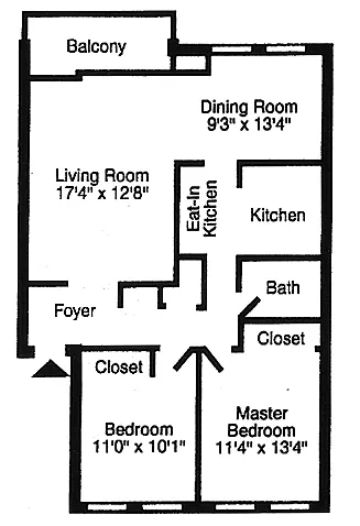 Floor plan 2A