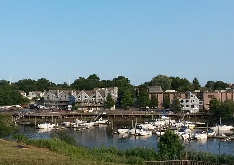From across the Norwalk Harbor
