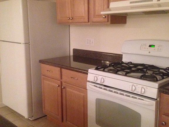 GE Refrigerator with Ice-maker, Gas Stove, Dishwasher