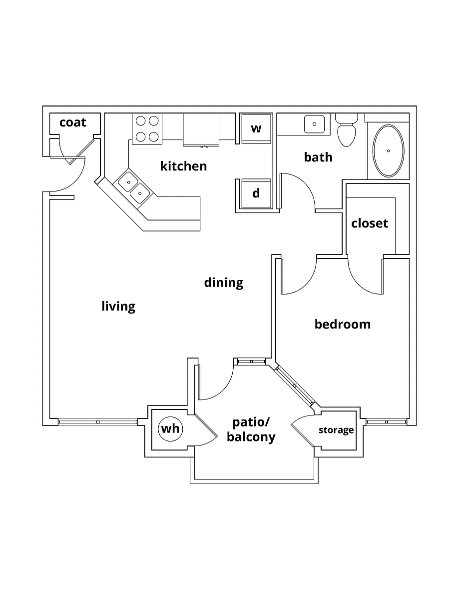 Floor plan Orchid
