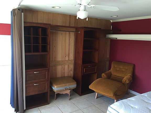 Storage area in.bedroom