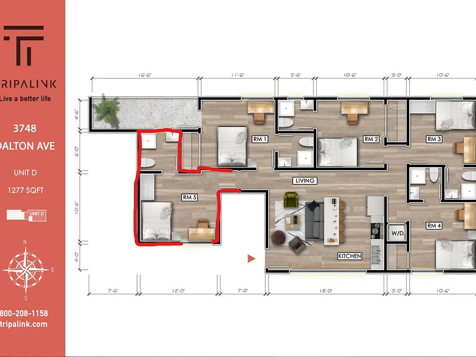 1st image of 3748 Dalton Ave #D