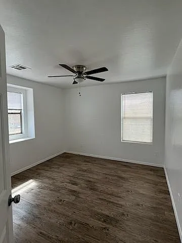 Third bedroom with two door closet.