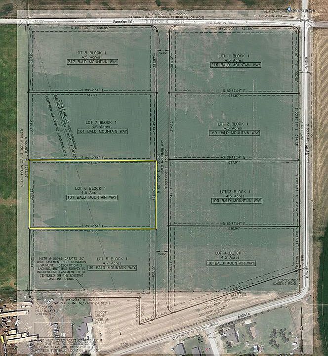 Lot 6 of Bald Mtn Estates 