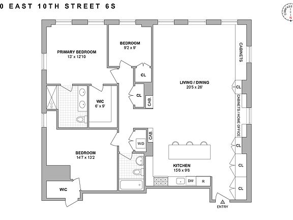 3rd image of 30 E 10th St APT 6S