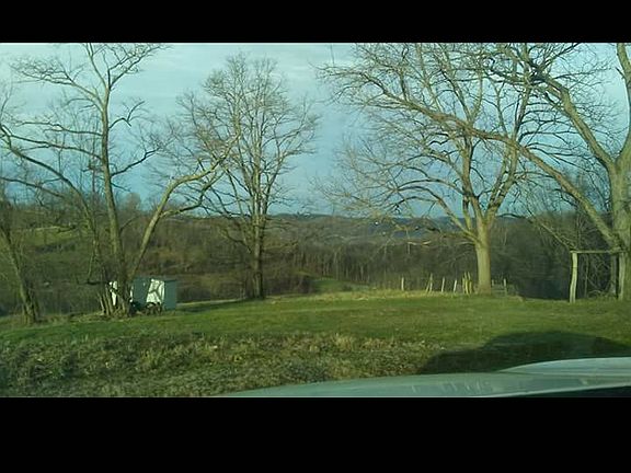 From road looking to lot