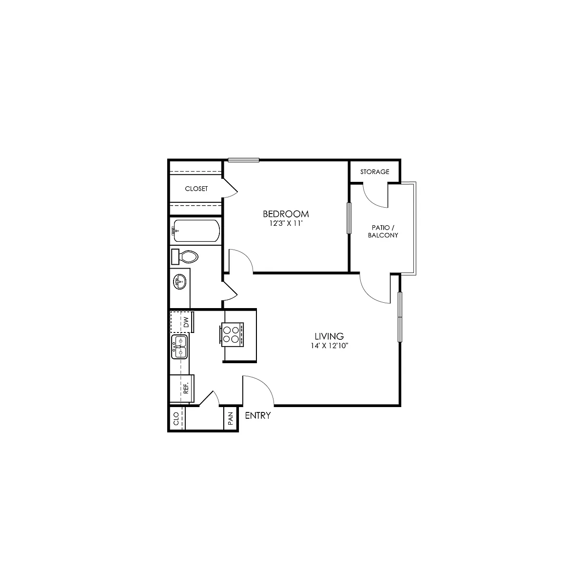 Floor plan A1 Classic