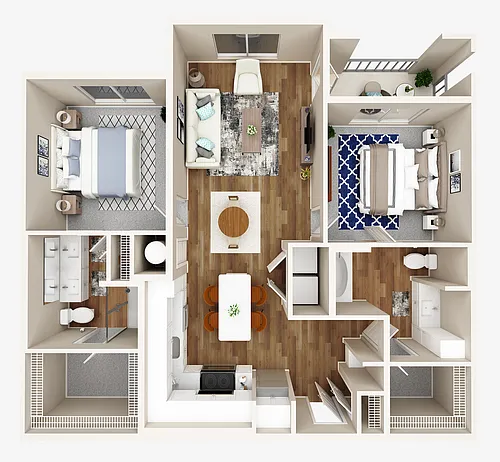 Floor plan B2