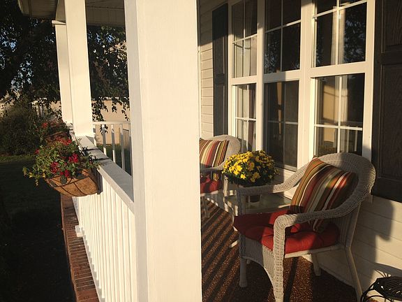 Large covered front porch