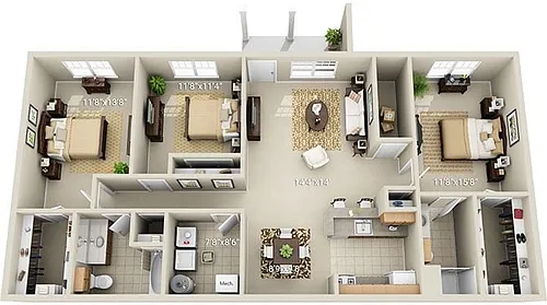 Floor plan C2S