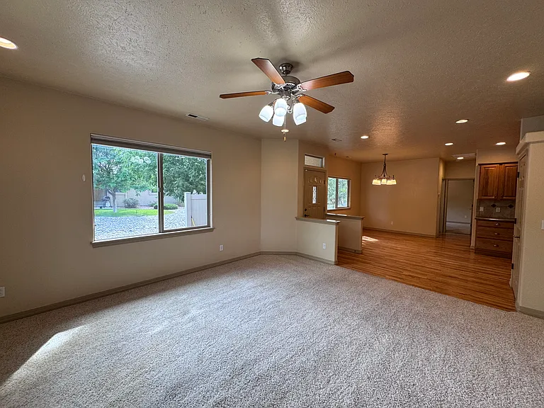 Living Room & Dining Area