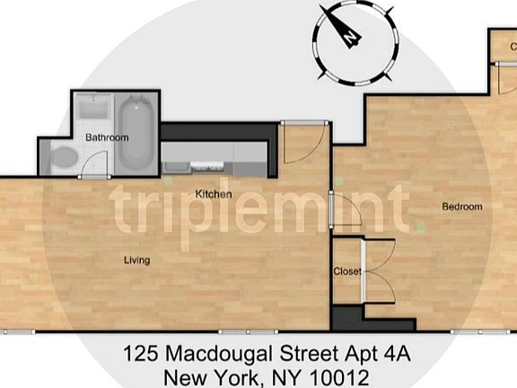 2nd image of 125 Macdougal St APT 4A
