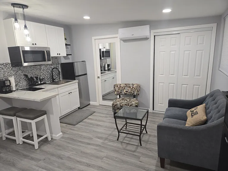 kitchenette area