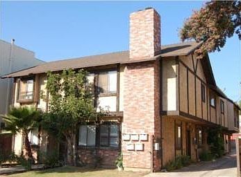 Front of 5 unit condo complex (unit E) is in back upstairs